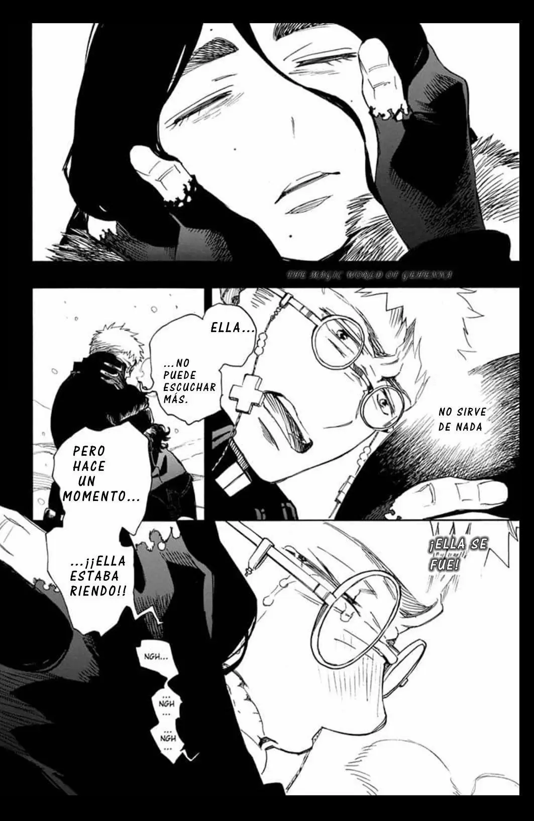 Ao no Exorcist capítulo 117, página 30