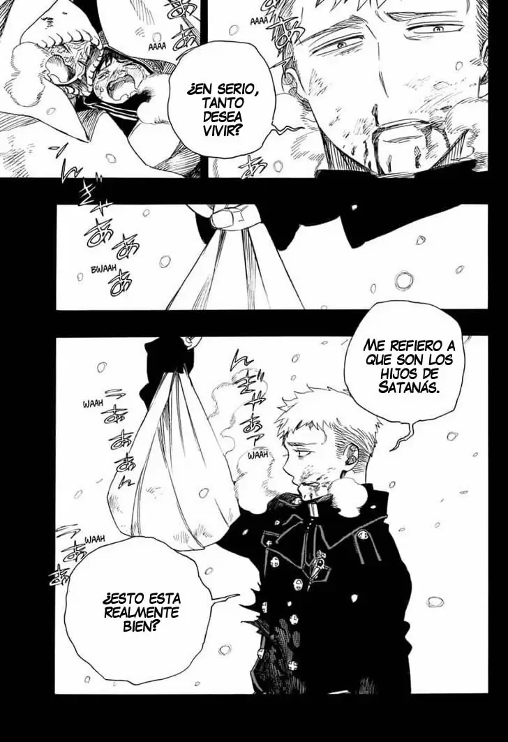Ao no Exorcist capítulo 118, página 11