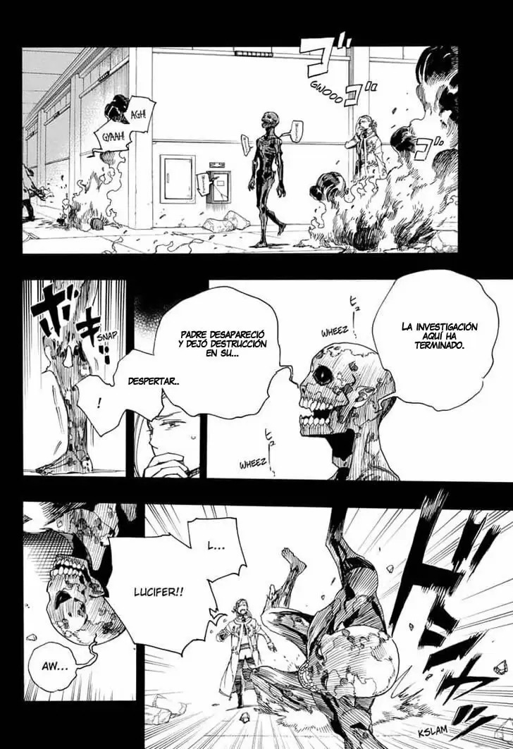 Ao no Exorcist capítulo 118, página 16