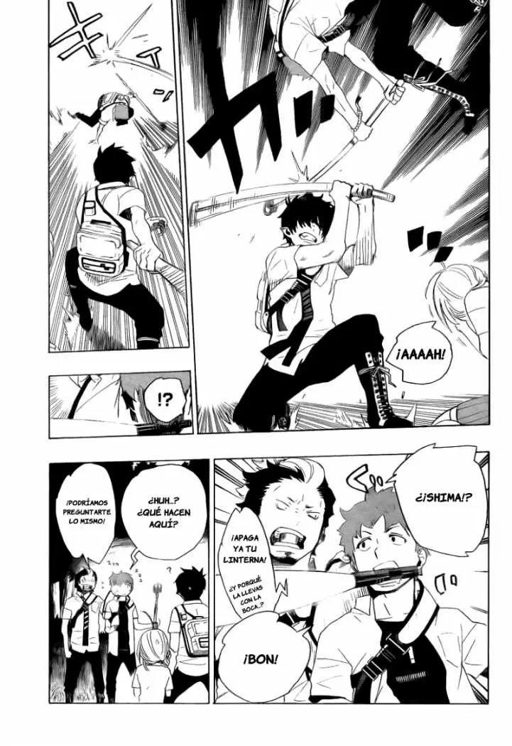 Ao no Exorcist capítulo 12, página 10