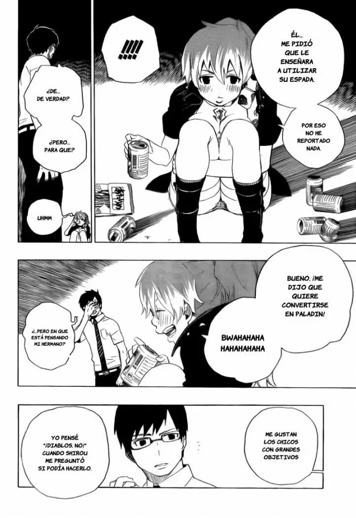 Ao no Exorcist capítulo 12, página 13