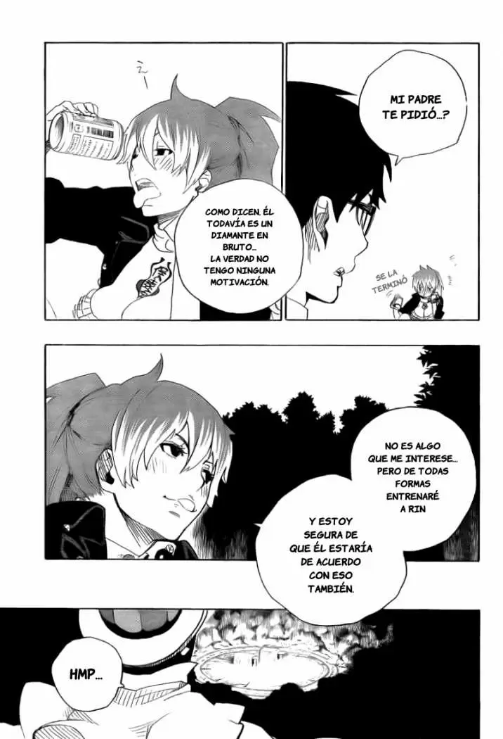 Ao no Exorcist capítulo 12, página 14