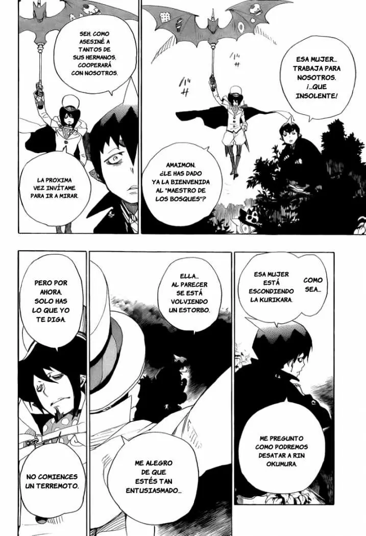 Ao no Exorcist capítulo 12, página 15