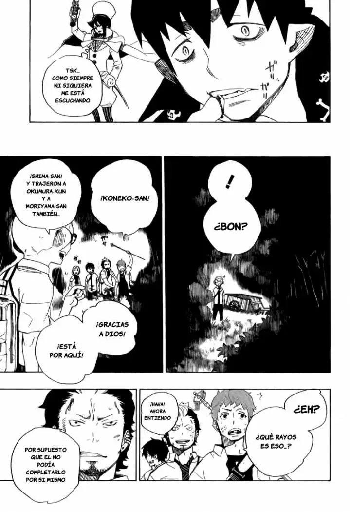 Ao no Exorcist capítulo 12, página 16
