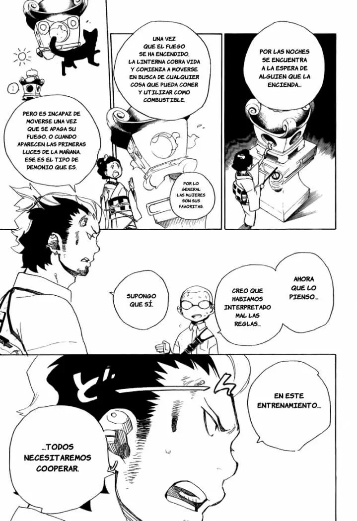 Ao no Exorcist capítulo 12, página 18