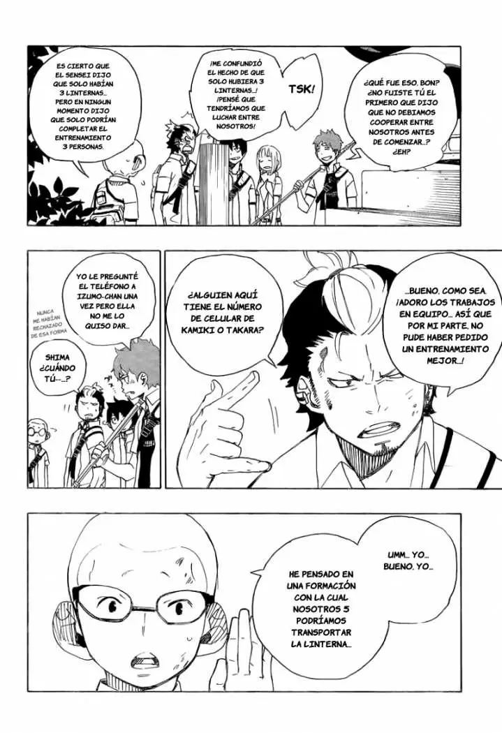Ao no Exorcist capítulo 12, página 19