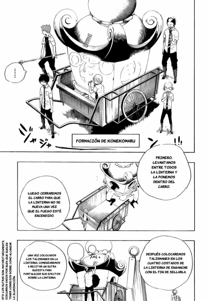 Ao no Exorcist capítulo 12, página 20