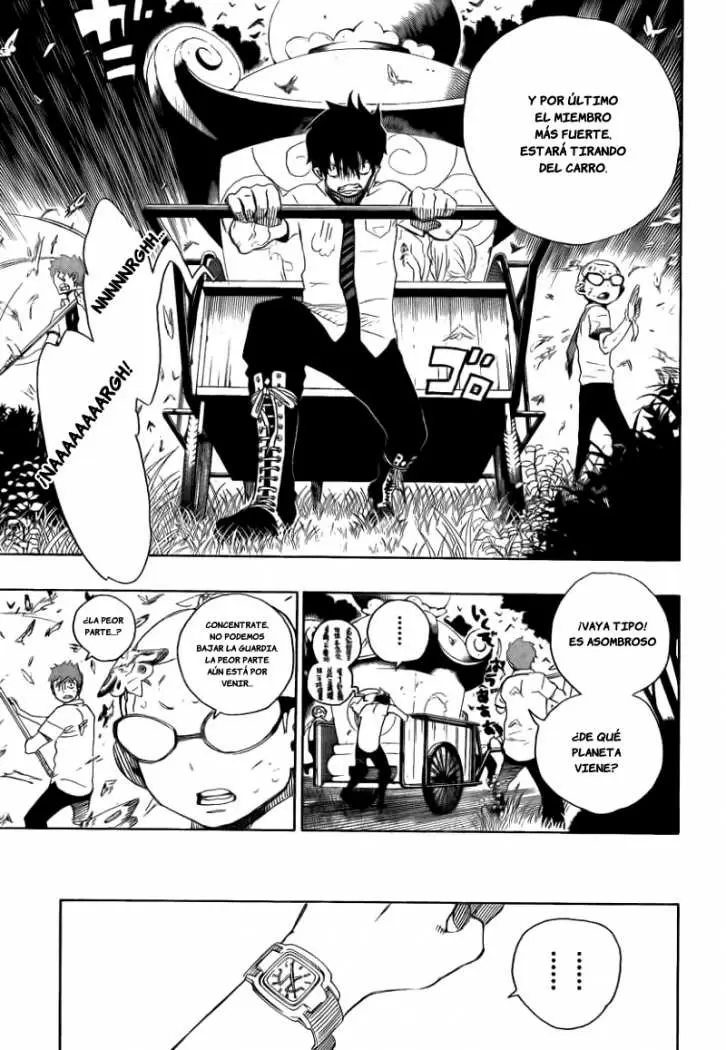 Ao no Exorcist capítulo 12, página 22