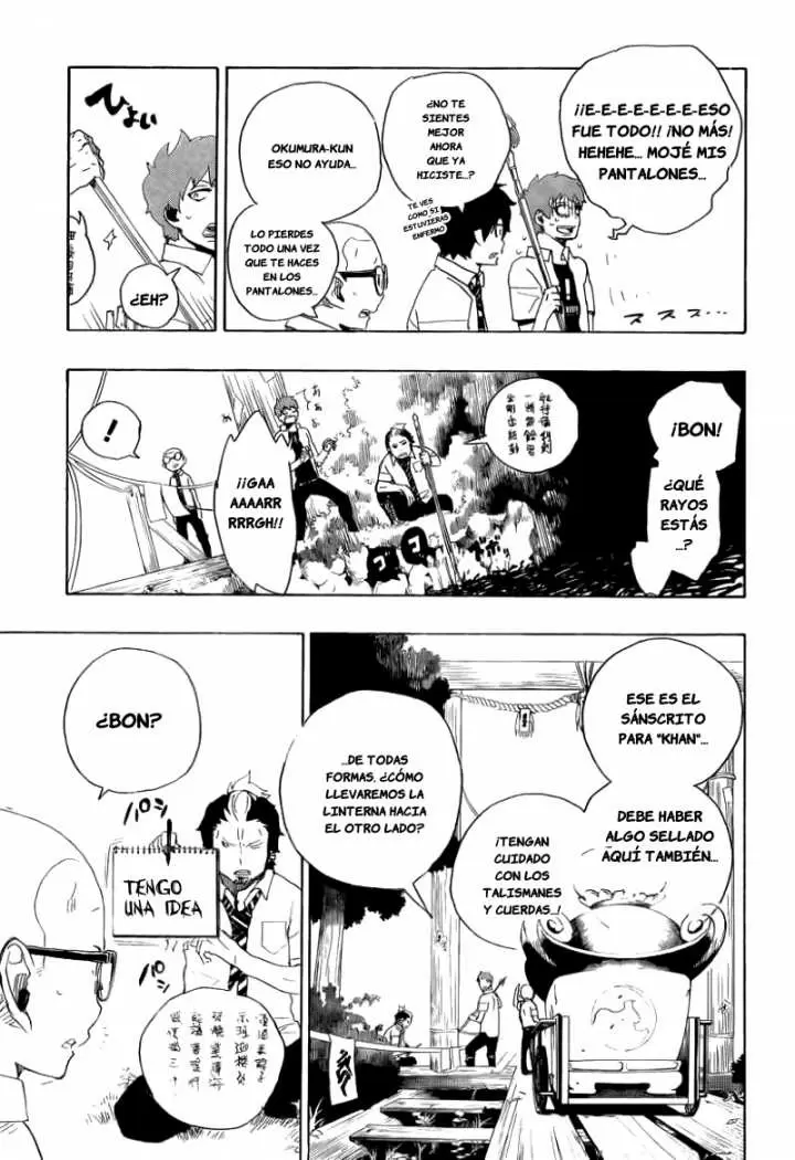 Ao no Exorcist capítulo 12, página 26