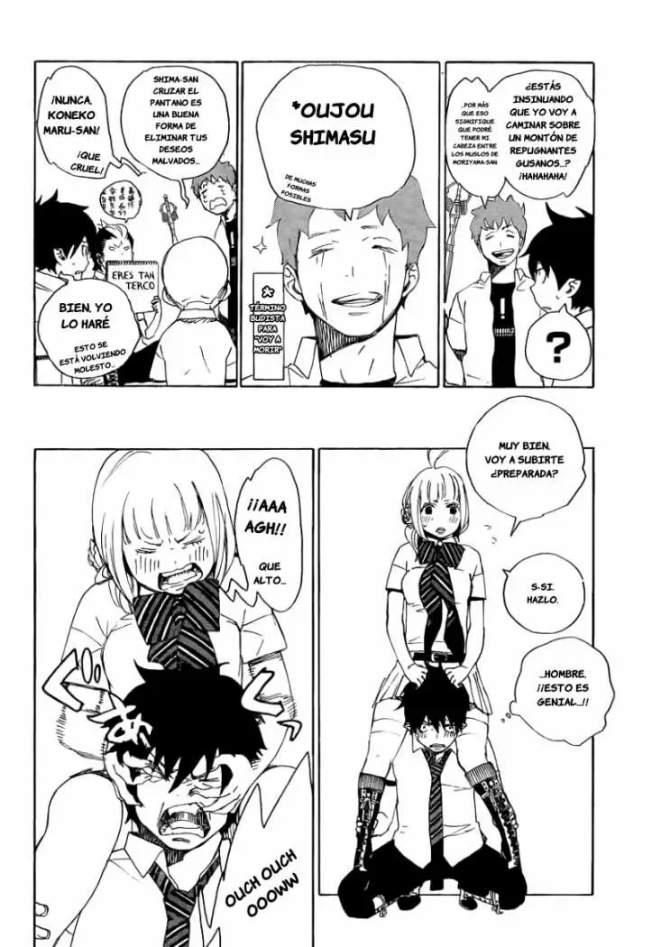 Ao no Exorcist capítulo 12, página 29