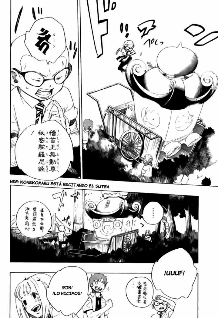 Ao no Exorcist capítulo 12, página 33