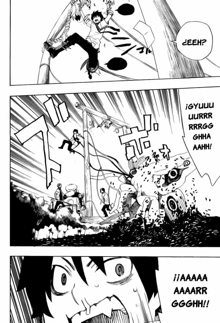 Ao no Exorcist capítulo 12, página 35