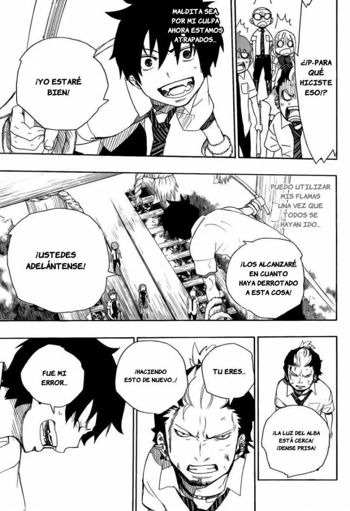 Ao no Exorcist capítulo 12, página 36