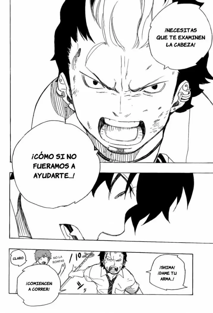 Ao no Exorcist capítulo 12, página 37