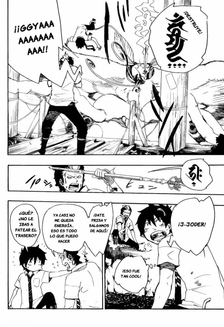 Ao no Exorcist capítulo 12, página 39