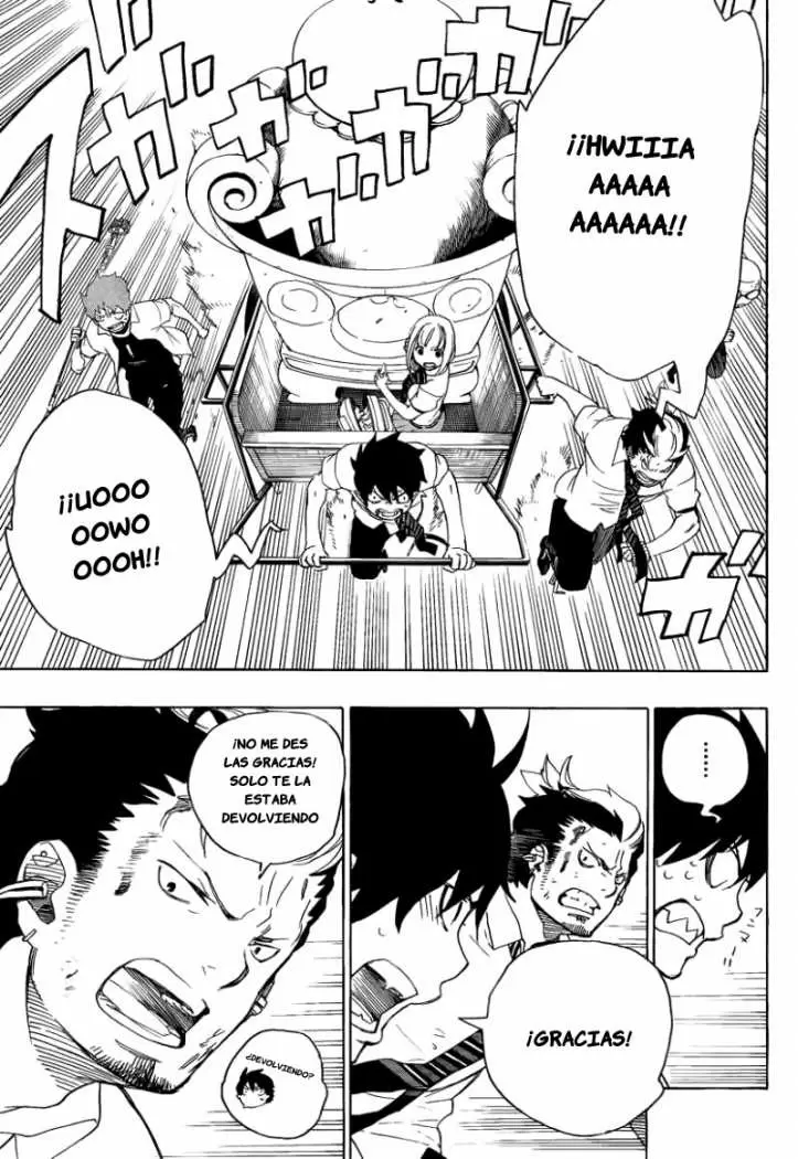 Ao no Exorcist capítulo 12, página 40