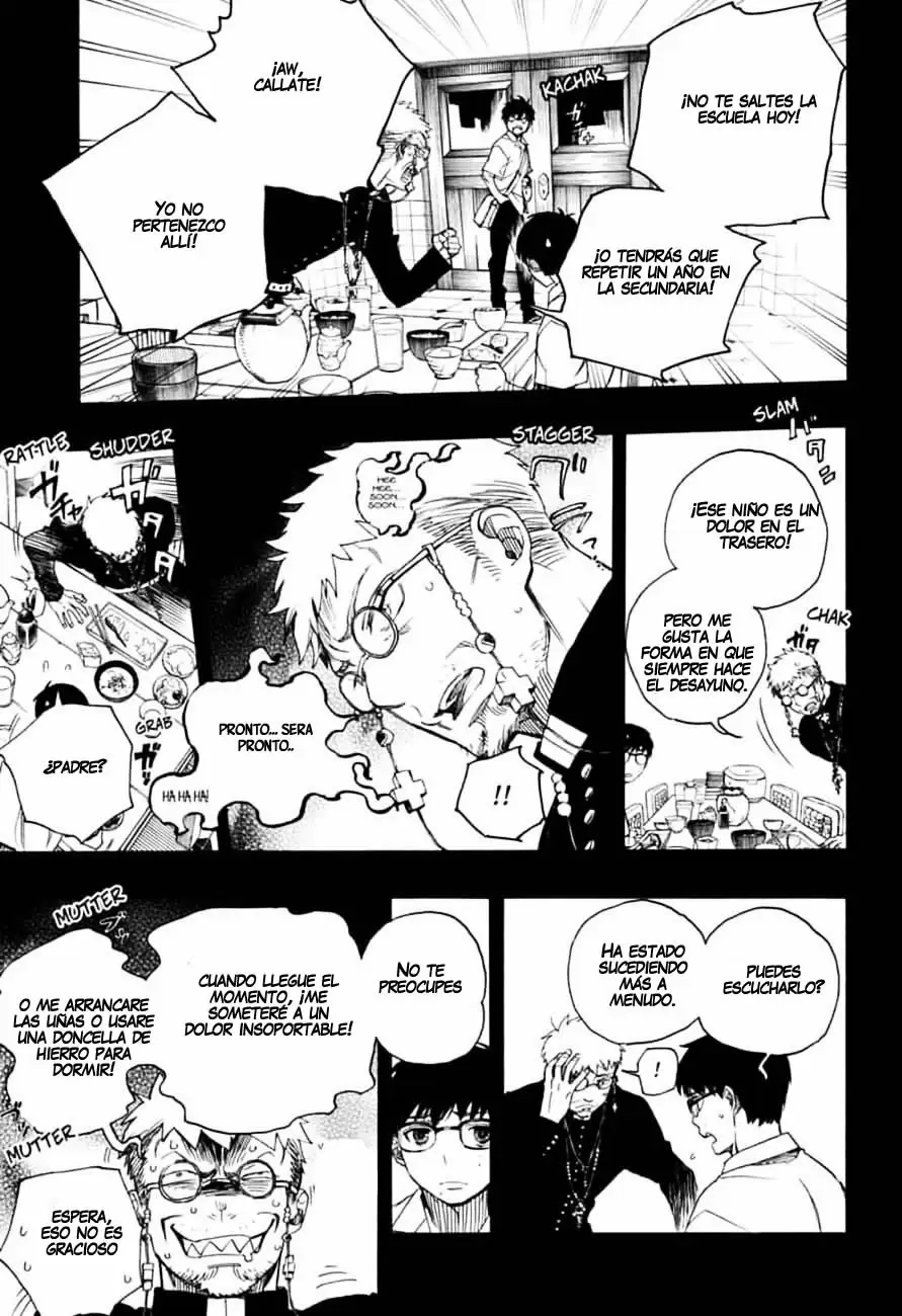 Ao no Exorcist capítulo 120, página 13