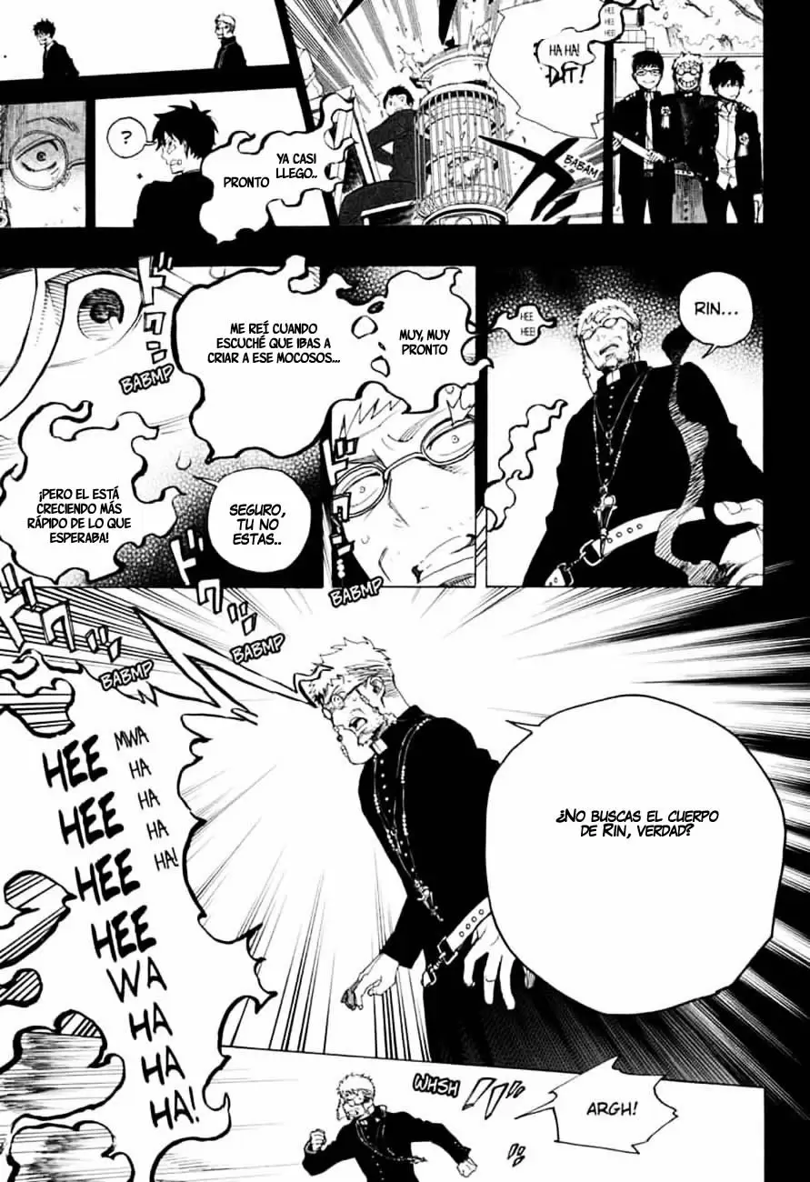 Ao no Exorcist capítulo 120, página 15