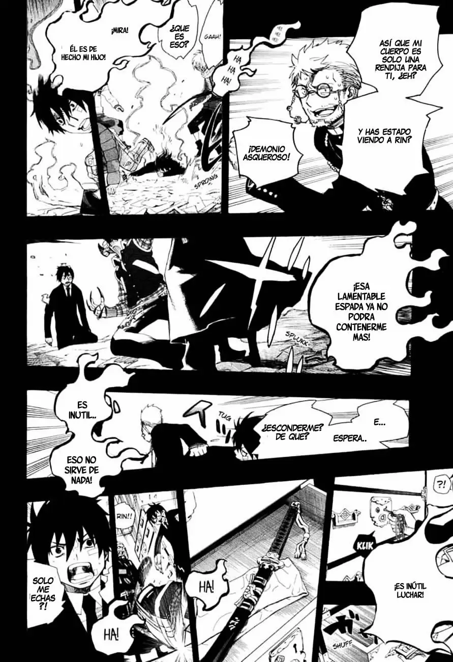 Ao no Exorcist capítulo 120, página 16