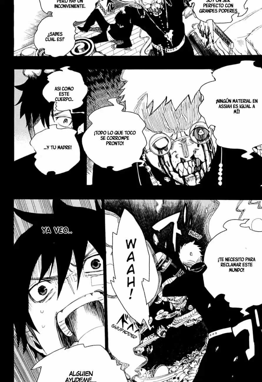 Ao no Exorcist capítulo 120, página 22