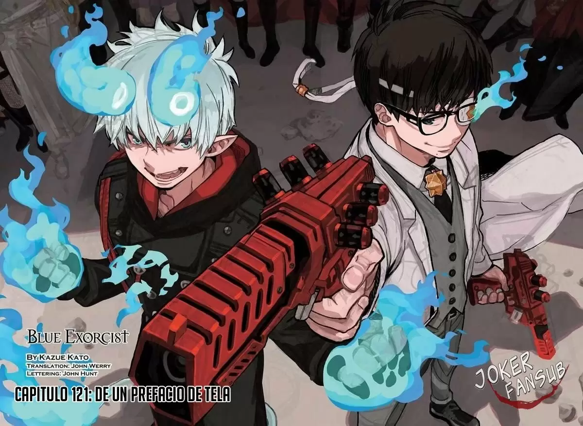 Ao no Exorcist capítulo 121, página 2