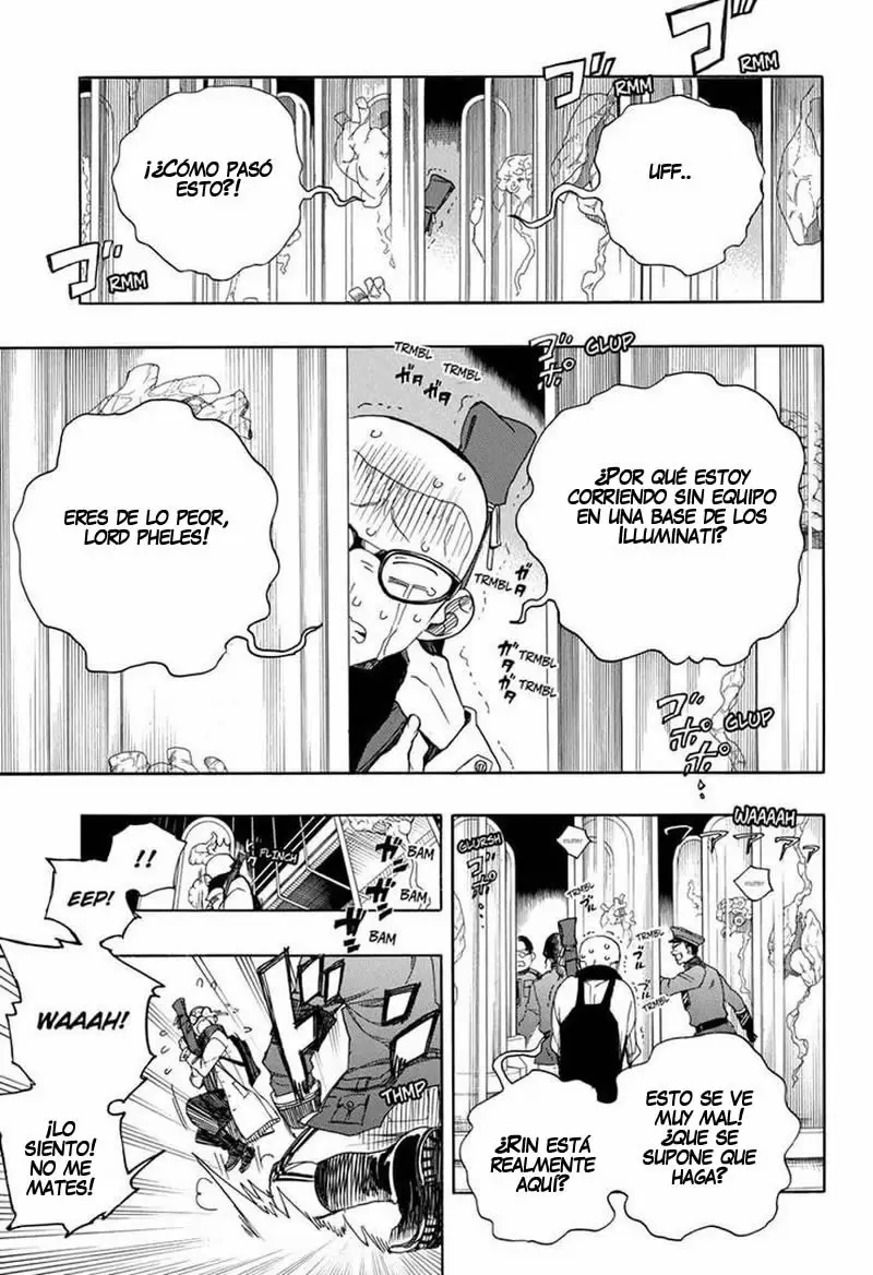 Ao no Exorcist capítulo 121, página 11