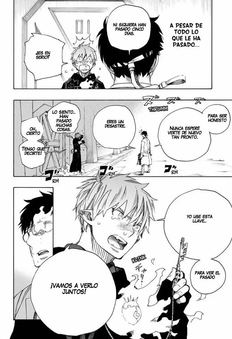 Ao no Exorcist capítulo 121, página 22