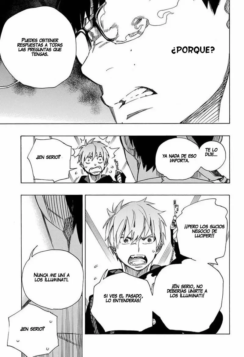 Ao no Exorcist capítulo 121, página 23