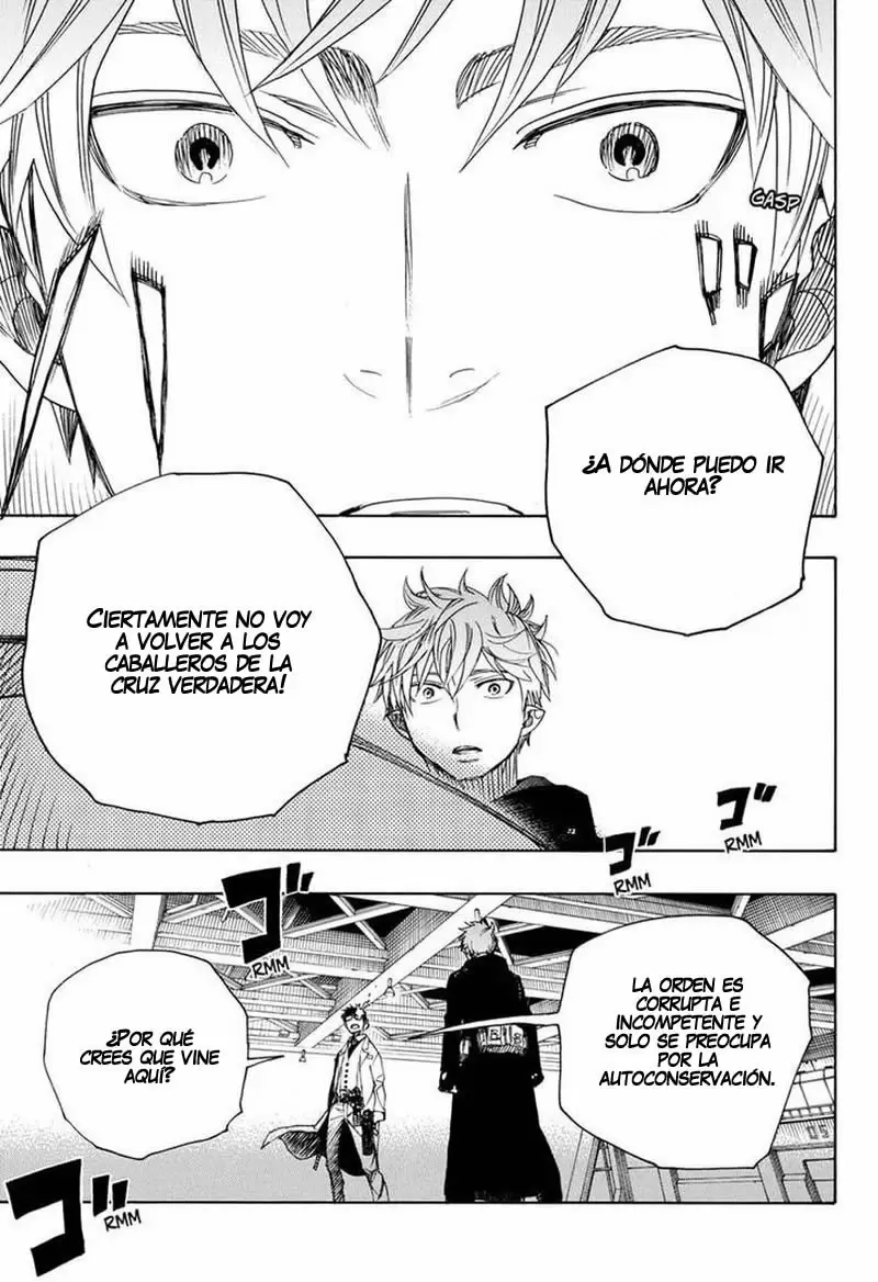 Ao no Exorcist capítulo 121, página 25