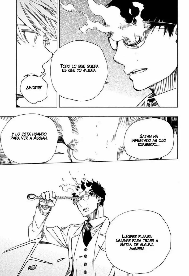 Ao no Exorcist capítulo 121, página 27
