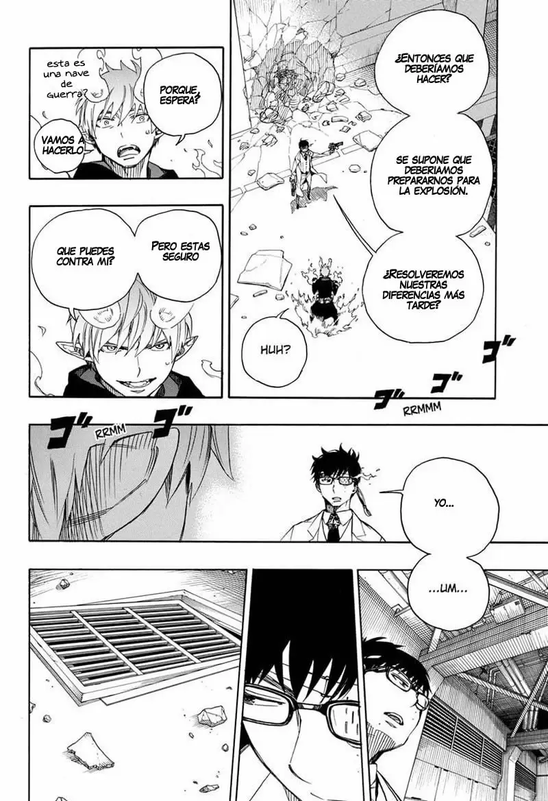 Ao no Exorcist capítulo 122, página 6