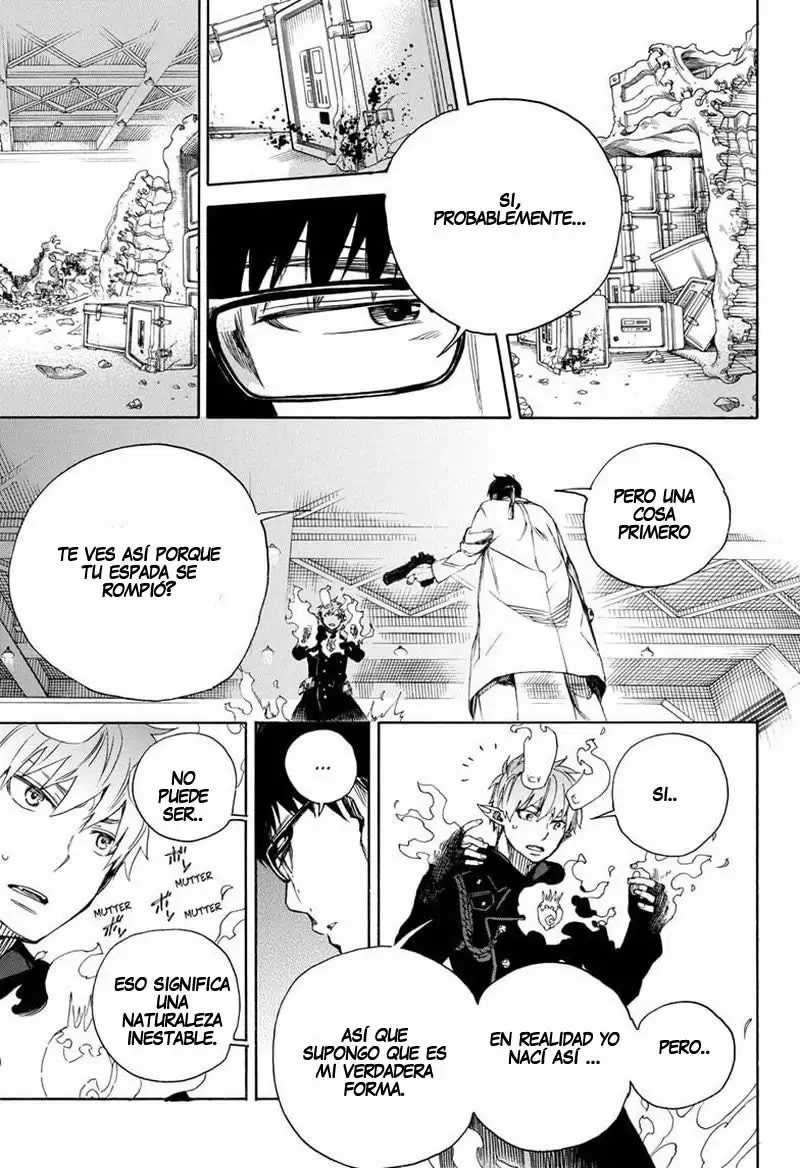 Ao no Exorcist capítulo 122, página 7
