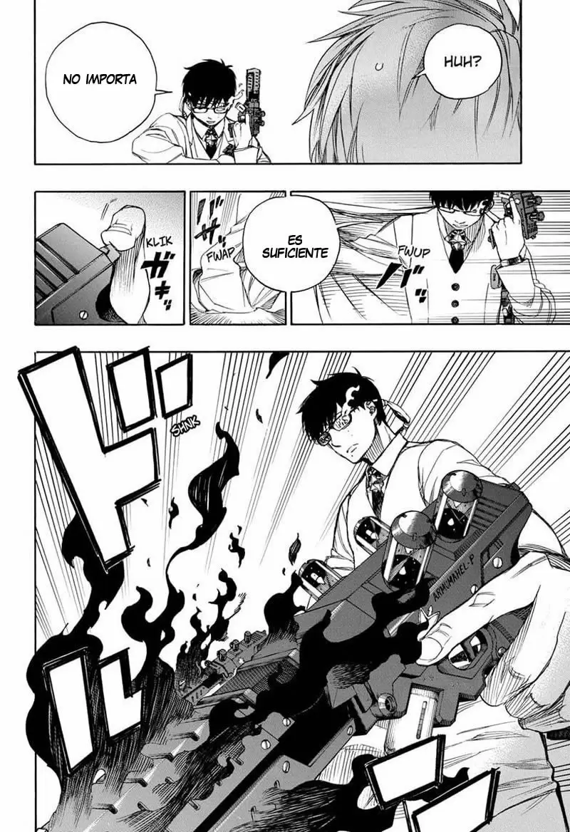 Ao no Exorcist capítulo 122, página 8