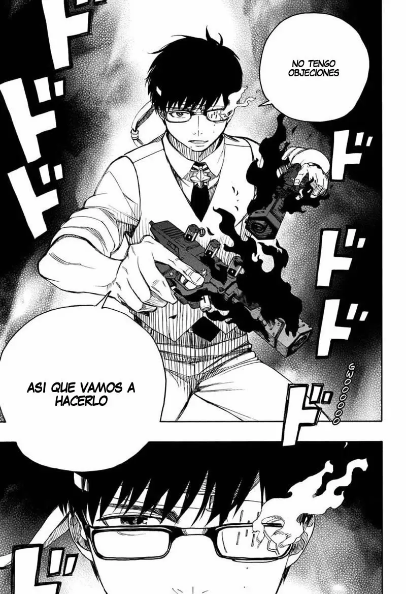 Ao no Exorcist capítulo 122, página 9