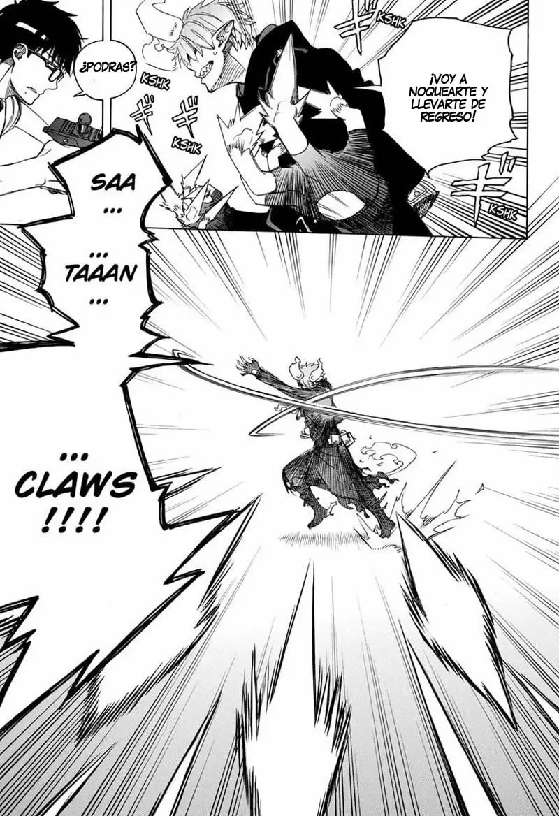 Ao no Exorcist capítulo 122, página 11