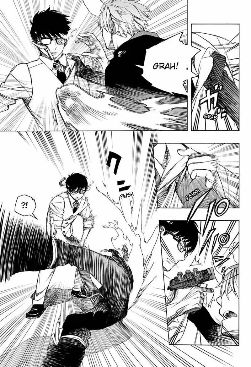 Ao no Exorcist capítulo 122, página 17