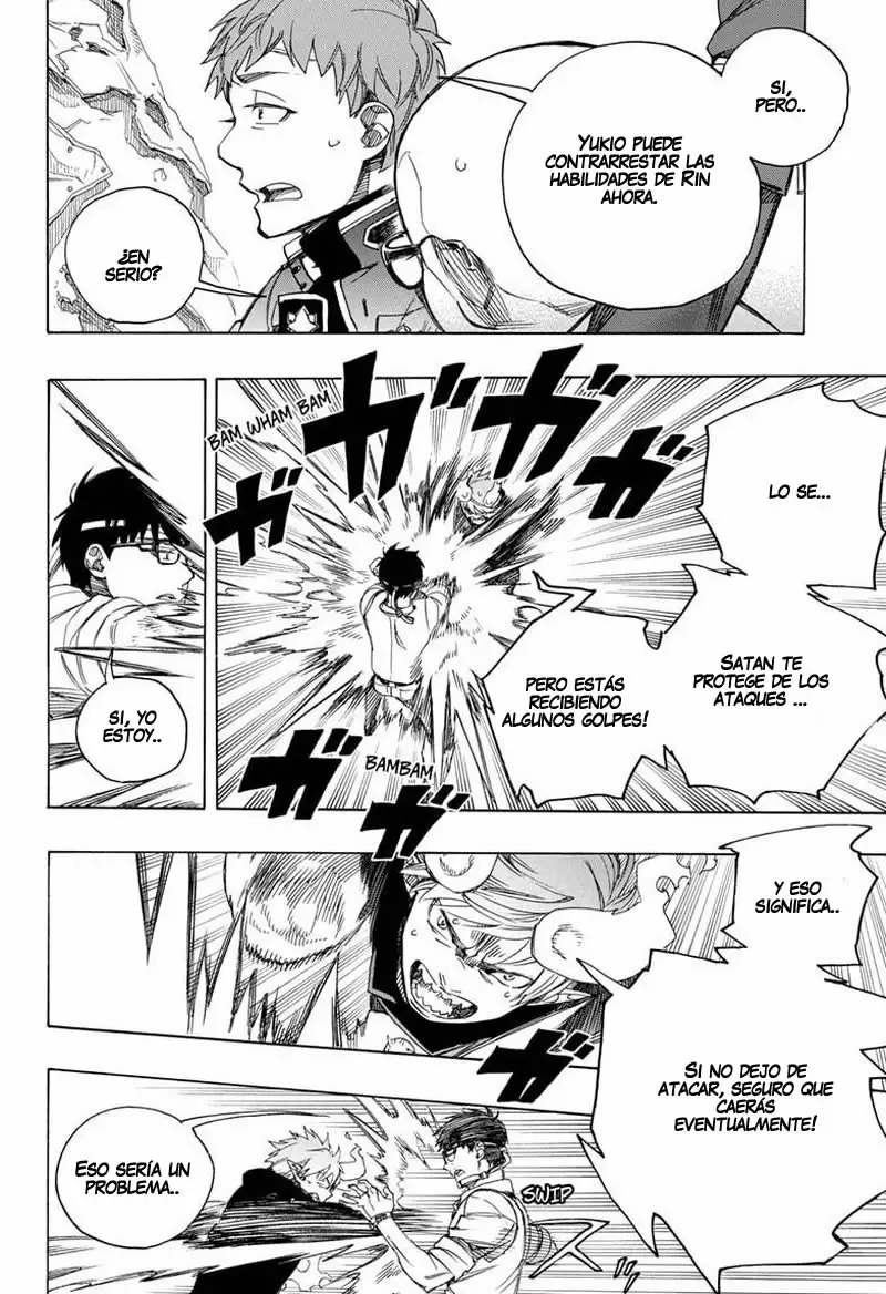 Ao no Exorcist capítulo 122, página 22