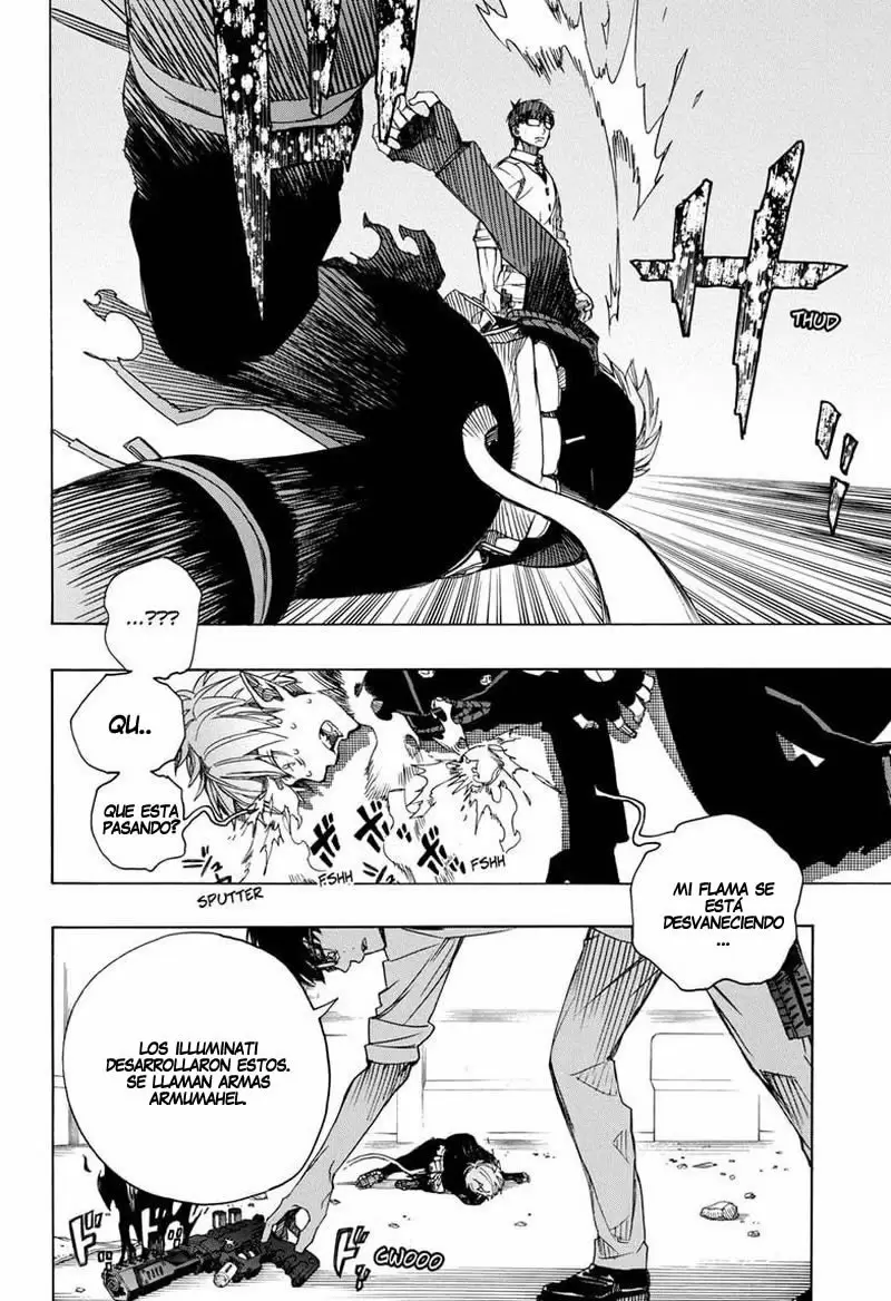 Ao no Exorcist capítulo 122, página 33