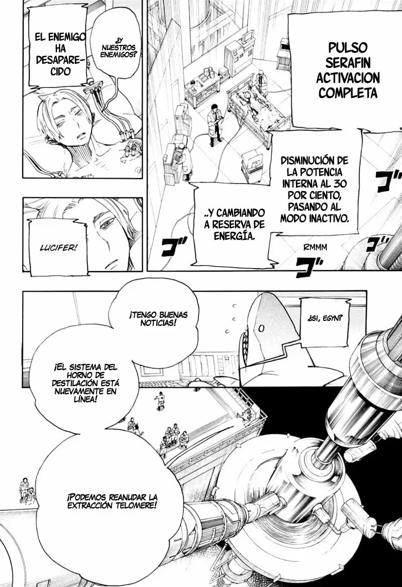 Ao no Exorcist capítulo 123, página 4