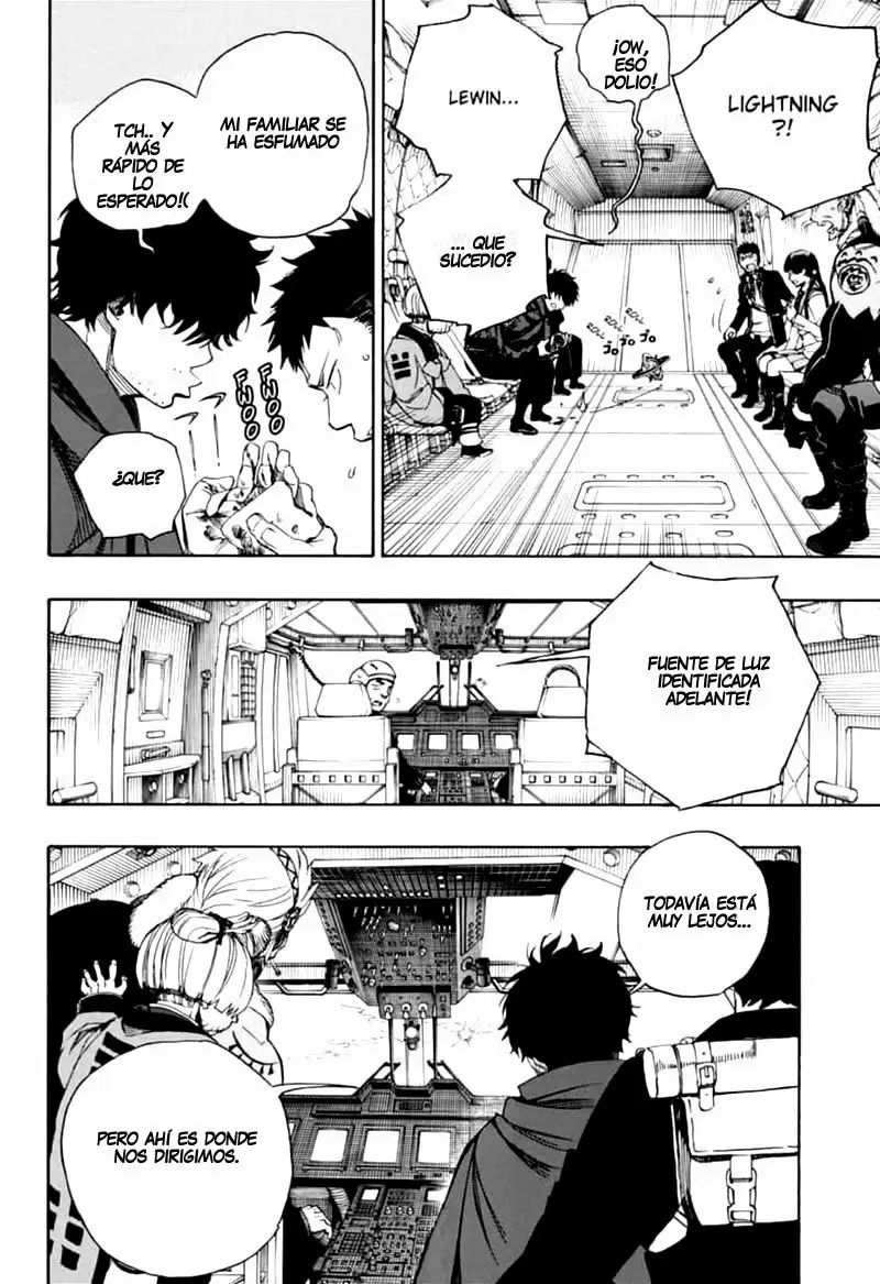 Ao no Exorcist capítulo 123, página 6