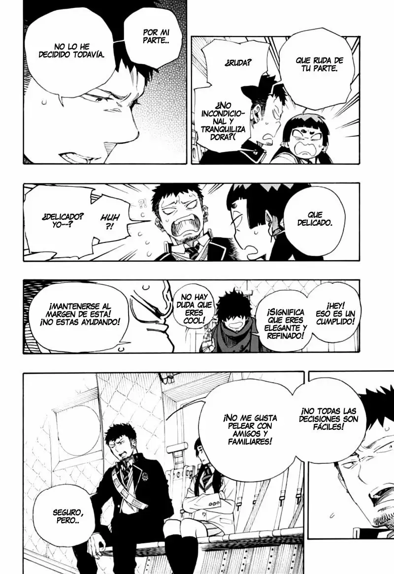 Ao no Exorcist capítulo 123, página 8