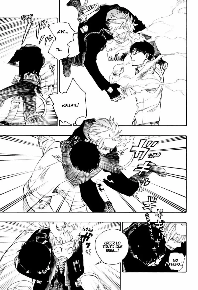 Ao no Exorcist capítulo 123, página 10