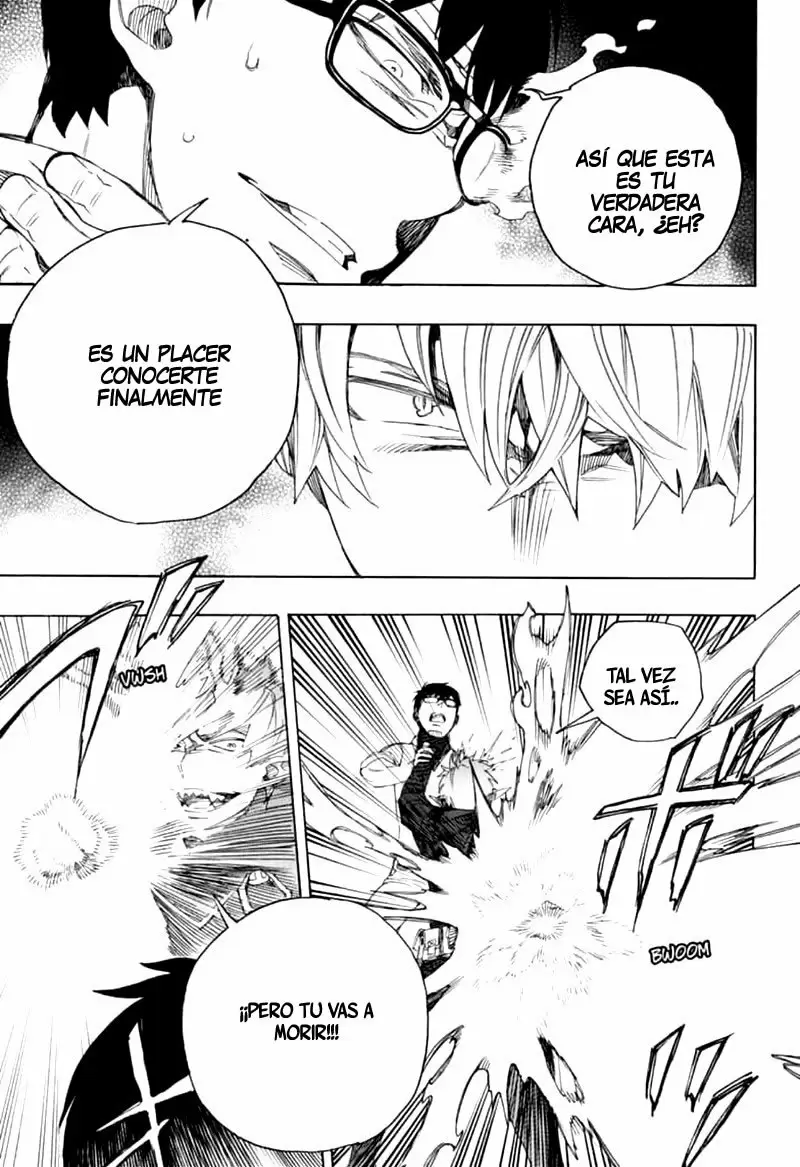 Ao no Exorcist capítulo 123, página 14