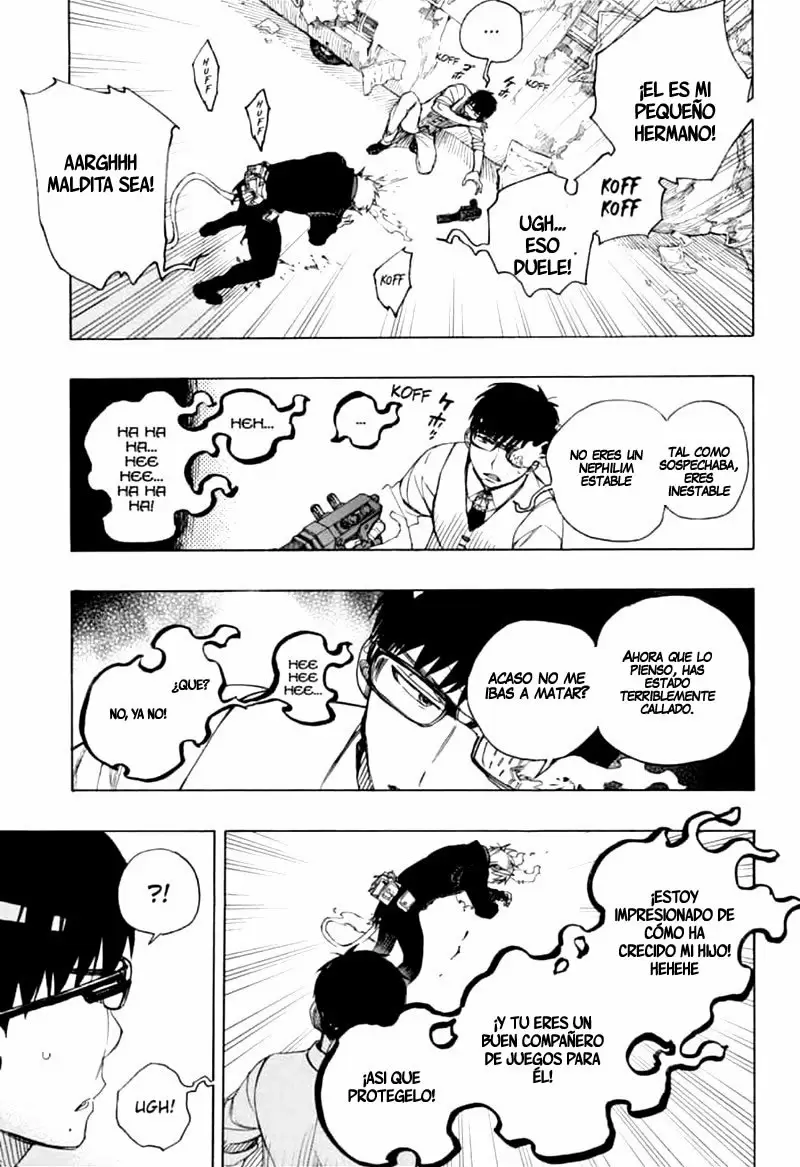 Ao no Exorcist capítulo 123, página 16