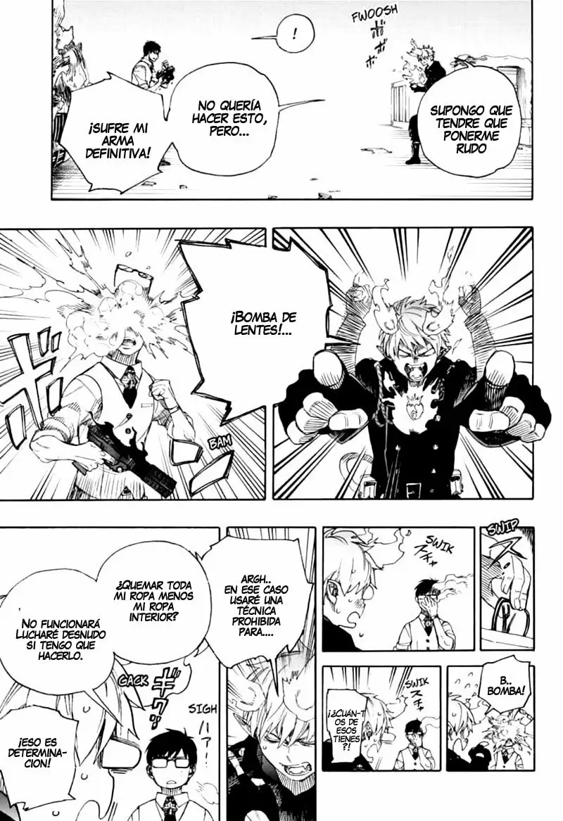 Ao no Exorcist capítulo 123, página 18