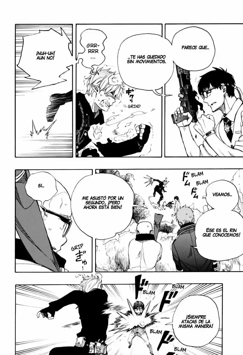Ao no Exorcist capítulo 123, página 19
