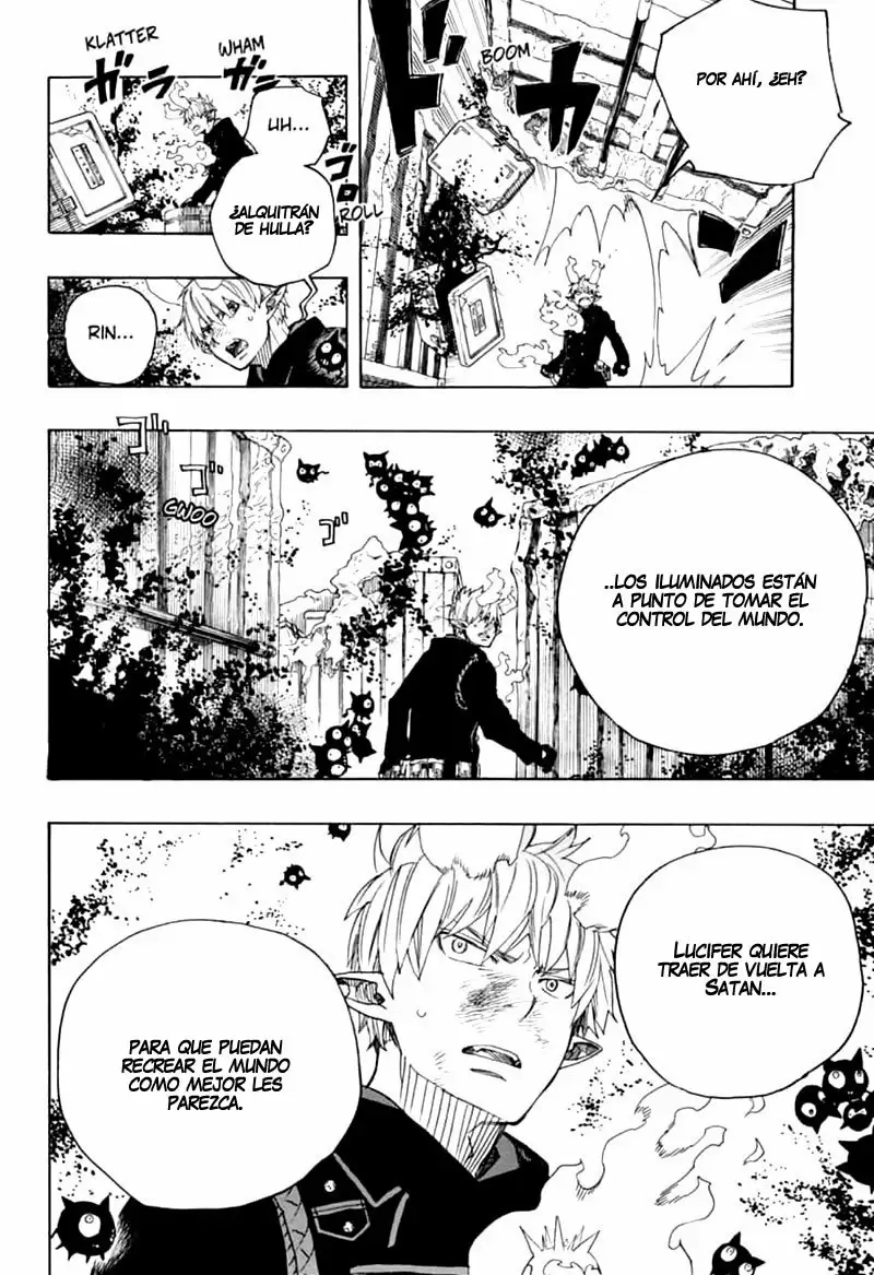 Ao no Exorcist capítulo 123, página 22