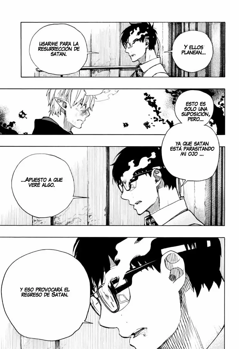 Ao no Exorcist capítulo 123, página 23