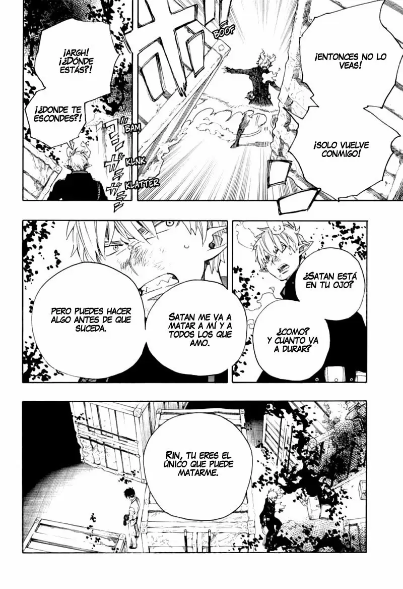 Ao no Exorcist capítulo 123, página 24