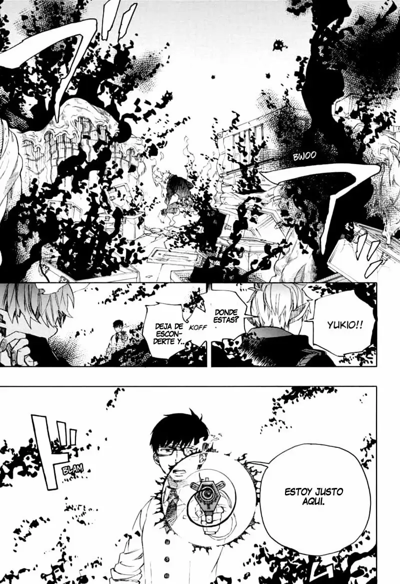 Ao no Exorcist capítulo 123, página 27